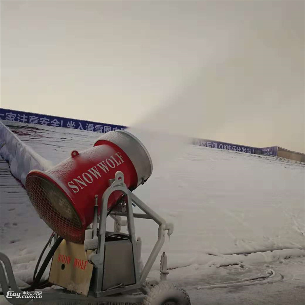 冬季网红造雪机租赁造雪更流畅 适用于冰雪场所人工造雪机价格