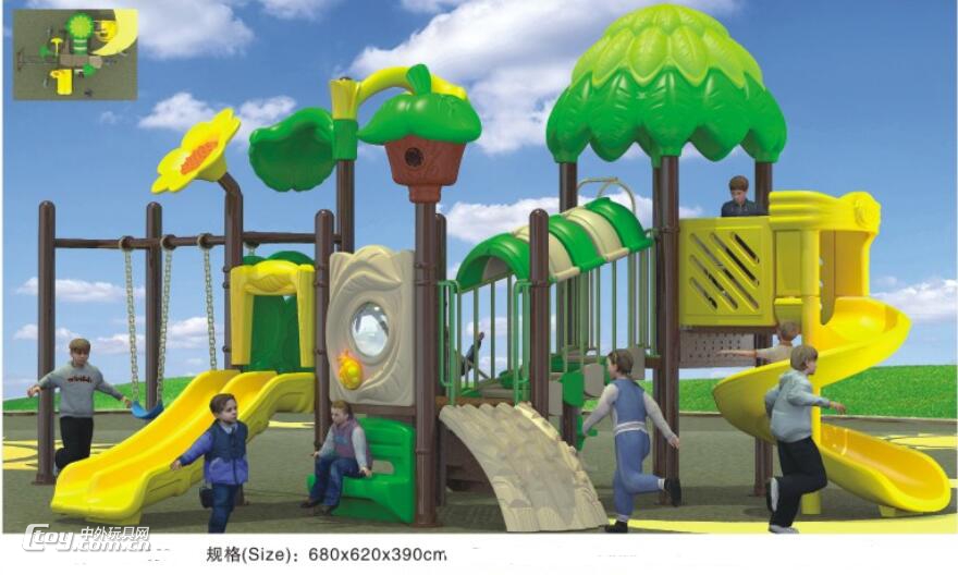 荣昌 ▪ 璧山县幼儿园塑料滑滑梯，悬浮地垫，塑料玩具生产安装