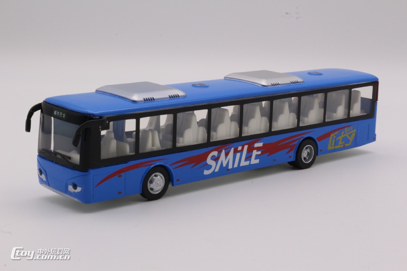 合金G5城市巴士汽车模型玩具