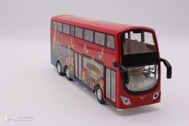 合金G8豪华双层巴士模型合金玩具生产厂家