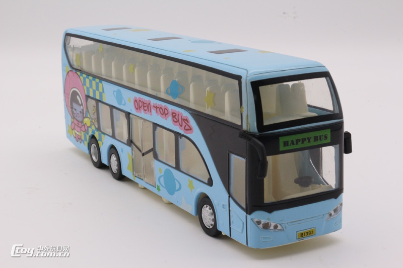 合金G7双层巴士模型合金玩具生产厂家