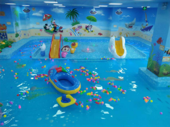 儿童室内大型戏水恒温水池 水上乐园游泳池