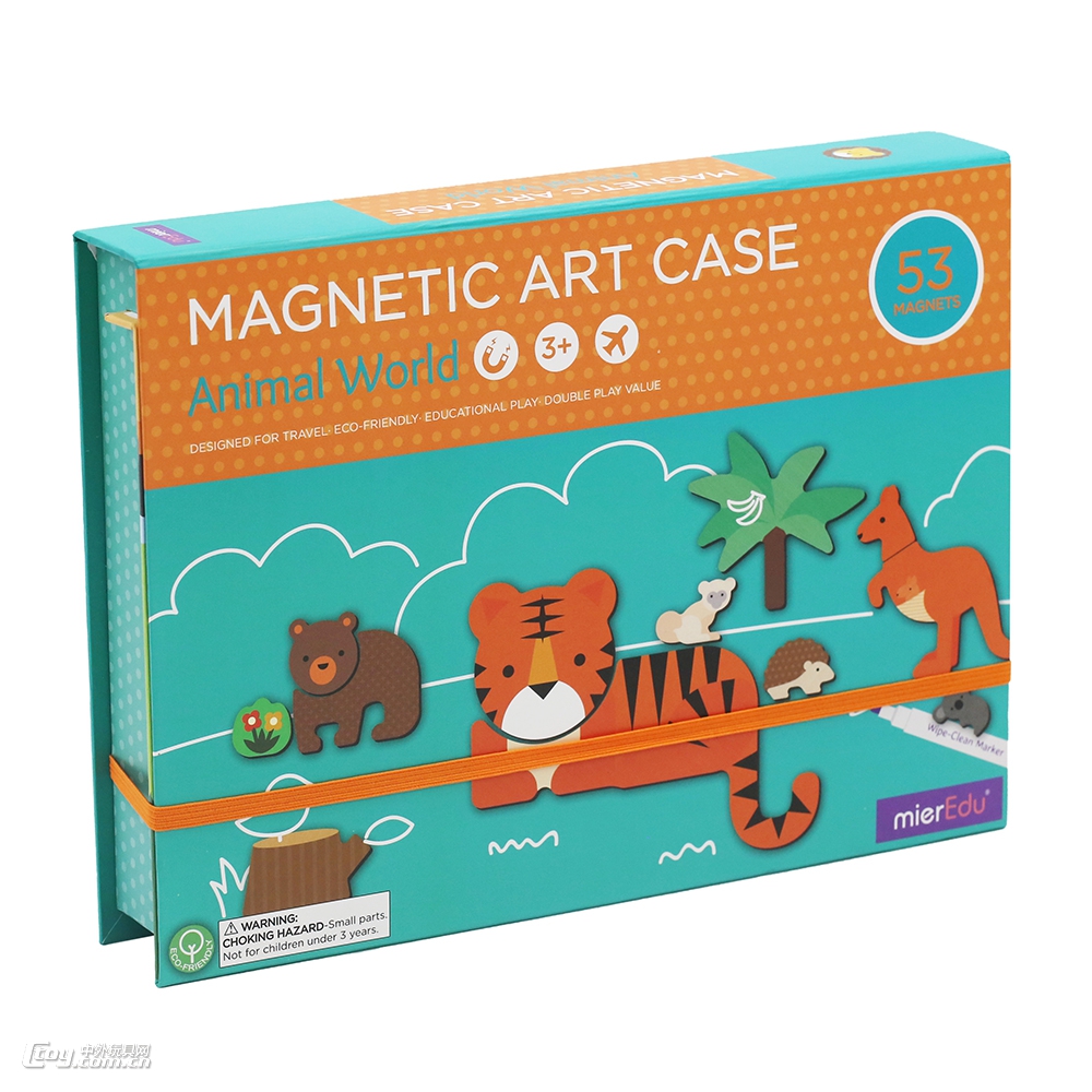 磁力艺术盒—动物画板拼图
