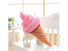 仿真冰淇淋抱枕 创意零食靠枕 儿童过家家玩偶