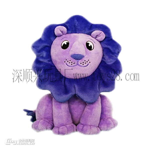 玩具工厂精品毛绒玩具毛绒娃娃公仔定制动物狮子毛绒玩偶