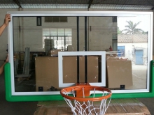 钢化玻璃篮球板 江门篮球板安装 新会篮球板厂家