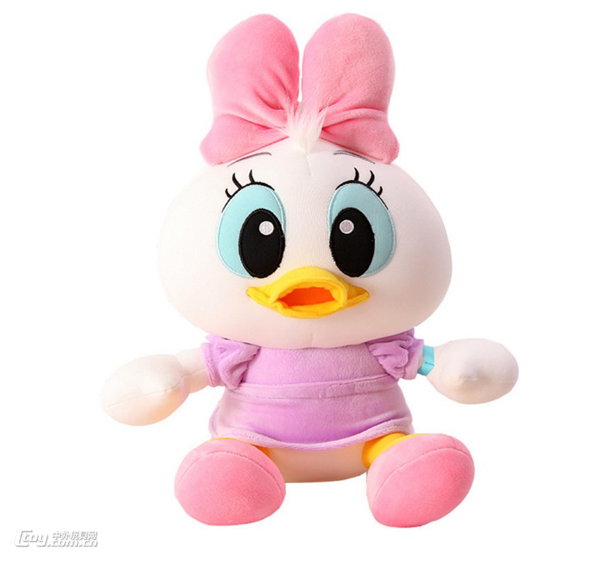 毛绒玩具定制企业吉祥物公仔批发定做生产加工厂唐老鸭子玩偶娃娃
