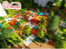 红孩儿游乐户外小区社区儿童主题乐园规划定制游乐设备直销安装