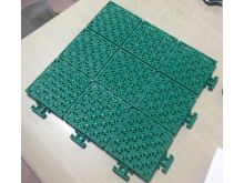 双层软连接悬浮式拼装地板 软连接拼装式塑胶运动地板厂家