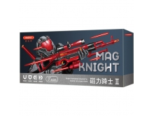 MAGFUN磁性玩具组合枪（炫红款）猎枪+AK47—红黑