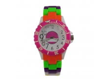 手表厂供应新款乐高积木彩色儿童玩具塑胶礼品手表