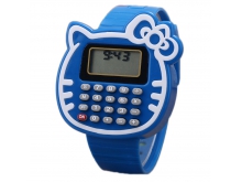 钟表工厂热销新款卡通儿童玩具计算器电子手表