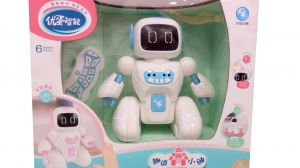 【六一精选】杰挺玩具厂热销新品——智能避障跟随指纹感应机器人