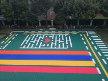 贵州幼儿园悬浮地板pp环保材料