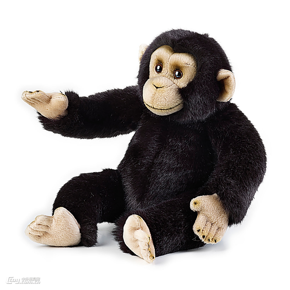 国家地理 毛绒玩具 10寸黑猩猩