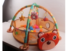 婴幼儿游戏垫地毯小熊卡通造型配海洋球