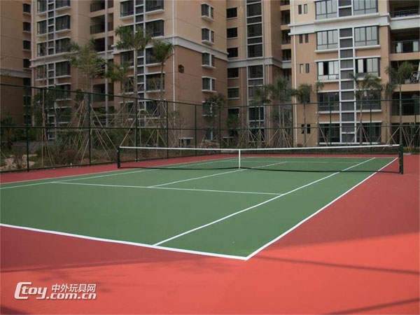 惠州市网球场施工公司 红土网球场专业施工 丙烯酸网球场施工