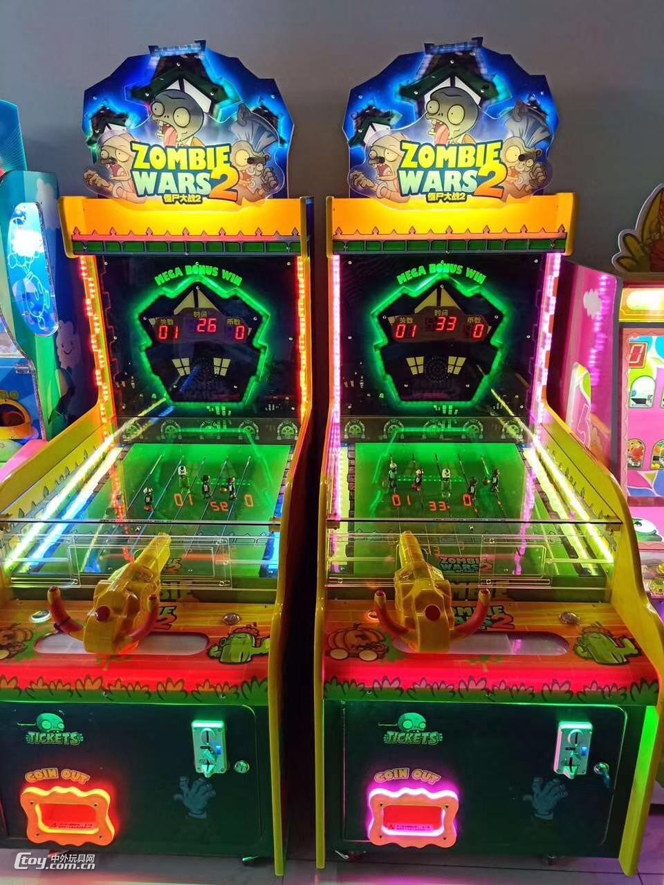 2019新款儿童电玩城游乐设备投币格斗游戏机玻璃打球弹珠机
