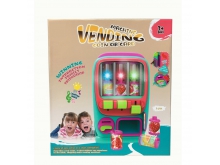 儿童过家家自动售货机游戏机手动益智玩具带灯光音乐男孩女孩