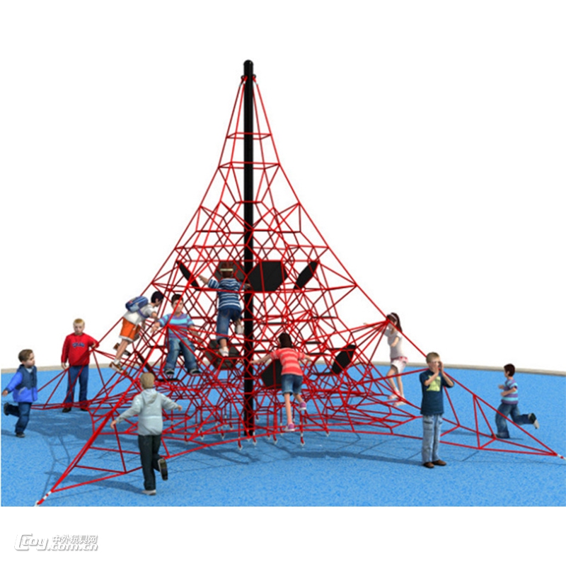 大型户外儿童攀爬网游乐园厂家定制景区拓展训练爬网非标游乐设备