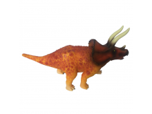 三角龙-侏罗纪恐龙玩具-搪胶工艺