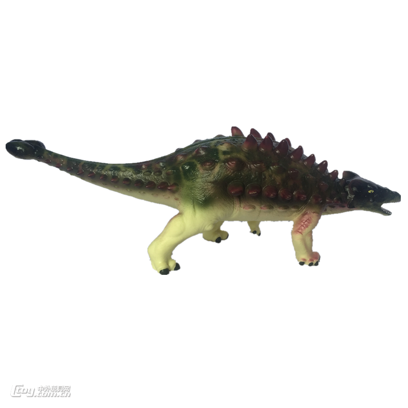 盾甲龙-侏罗纪恐龙玩具-搪胶工艺