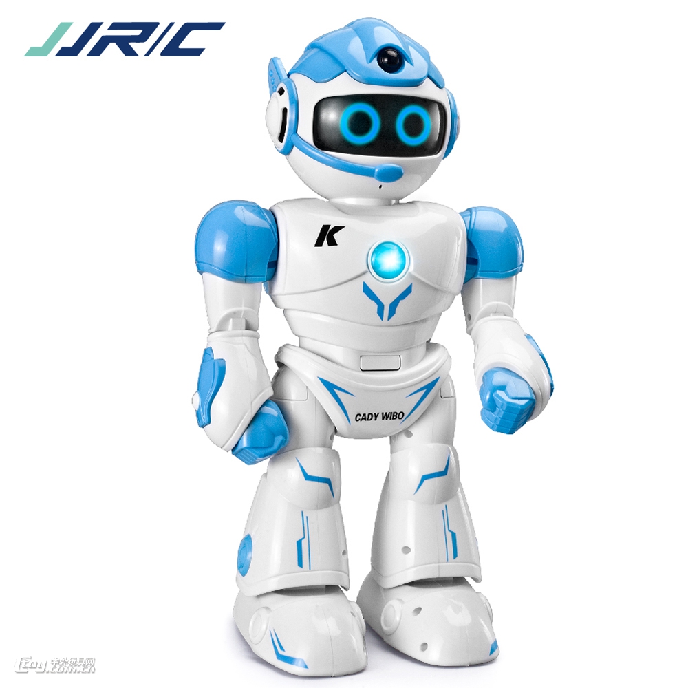 K19智能机器人遥控跟随机器人对话科普会唱歌儿童启蒙儿童玩具