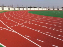 邯郸混合型塑胶跑道学校标准操场铺装