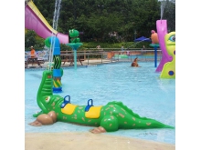 广州厂家直供儿童水上乐园设备-戏水设备-喷水鳄鱼