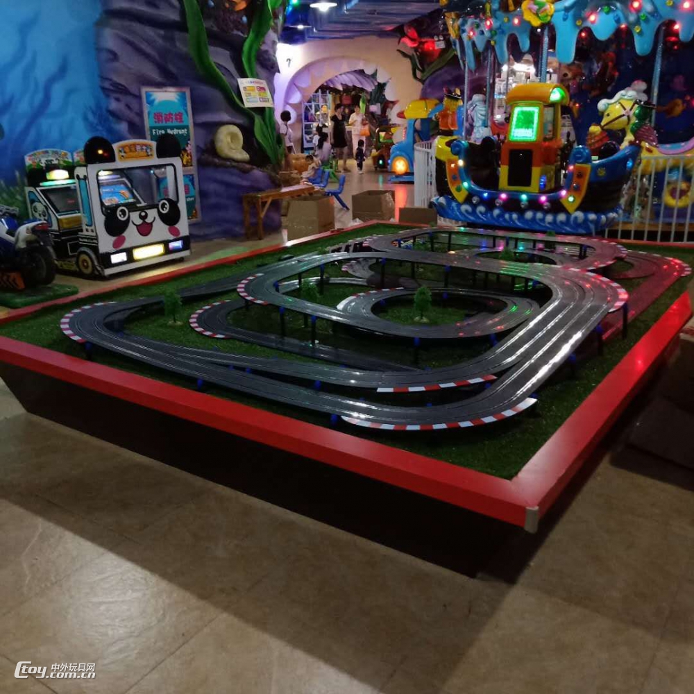 大型儿童游乐场室内游乐设备儿童轨道赛车赛车跑道