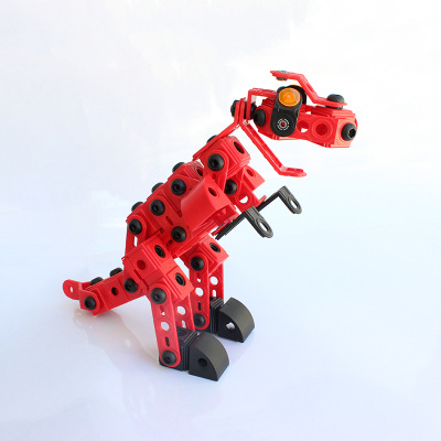 侏罗纪公园霸王龙螺母组合拼装玩具
