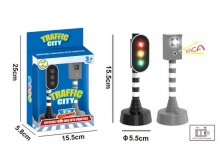 电动红绿灯拍照带灯光音乐早教儿童玩具交通信号