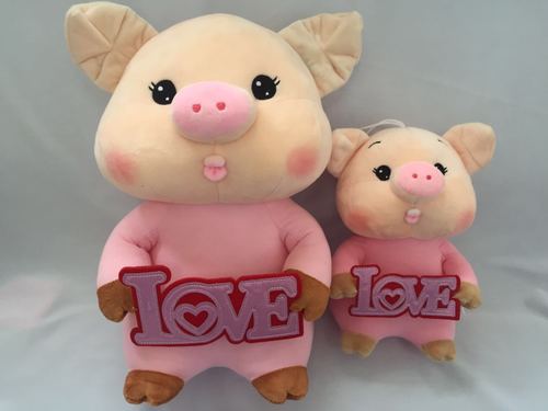 守护熊love猪个性礼品love猪