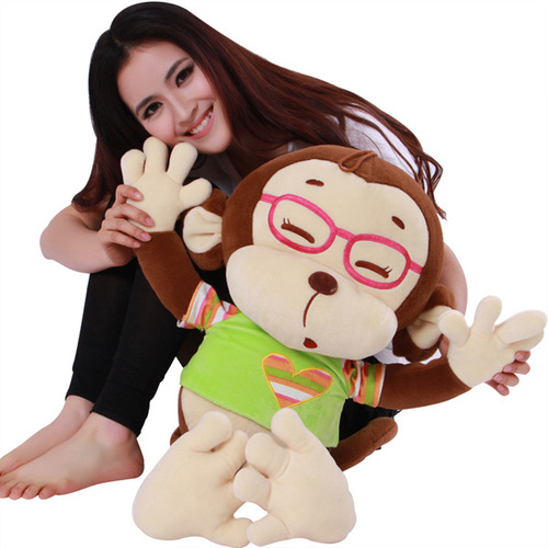 可兰薇毛绒玩具猴子YJH1001