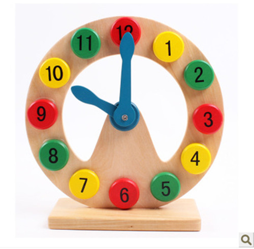 叮当木数字时钟形状创意玩具DDM1--103