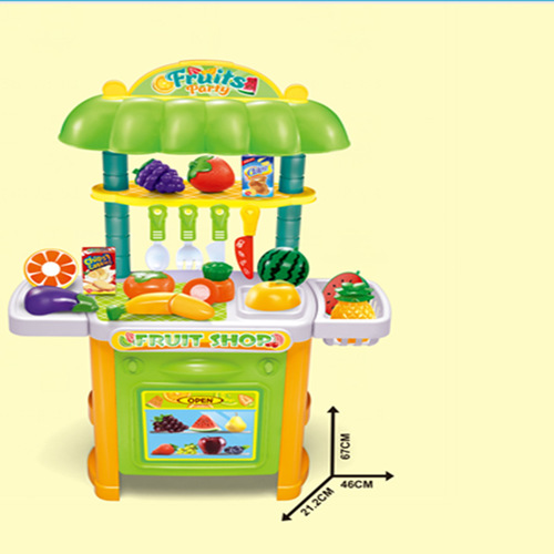 宏川盛水果汉堡台切切乐DIY玩具组合套装36778-113