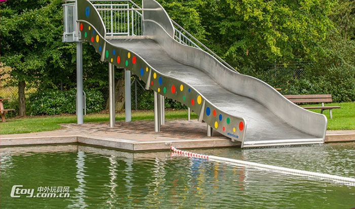 水上滑梯儿童水上乐园滑梯戏水乐园滑梯景区文旅游乐设备亲子水寨