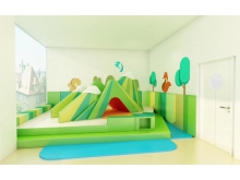 早教中心软体组合儿童爬滑大厅玩具幼儿园楼梯台阶感统训练器材