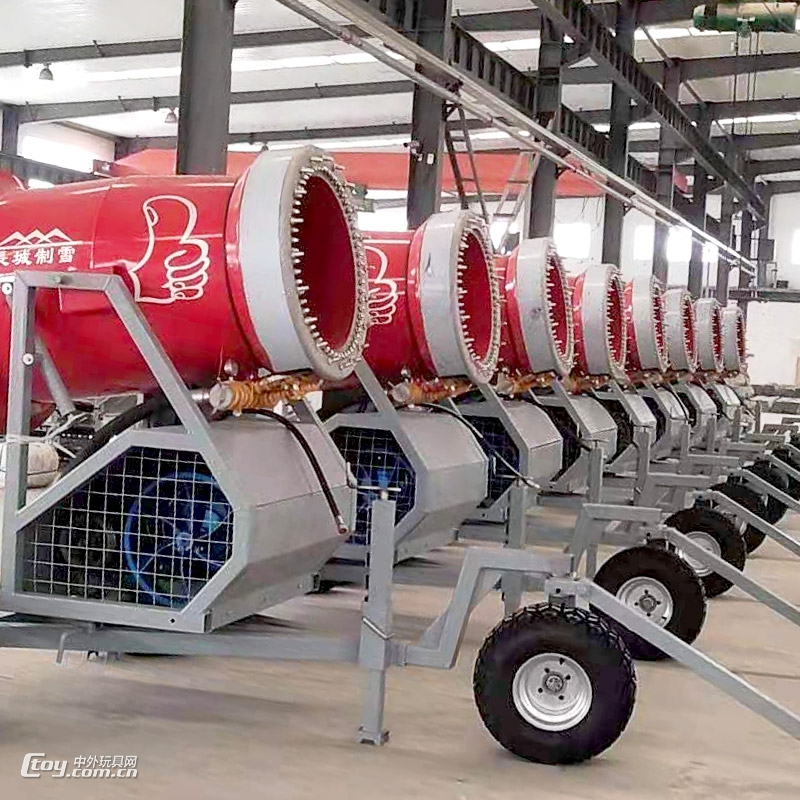 牡丹江长城造雪机生产滑雪场专用大型人工造雪机