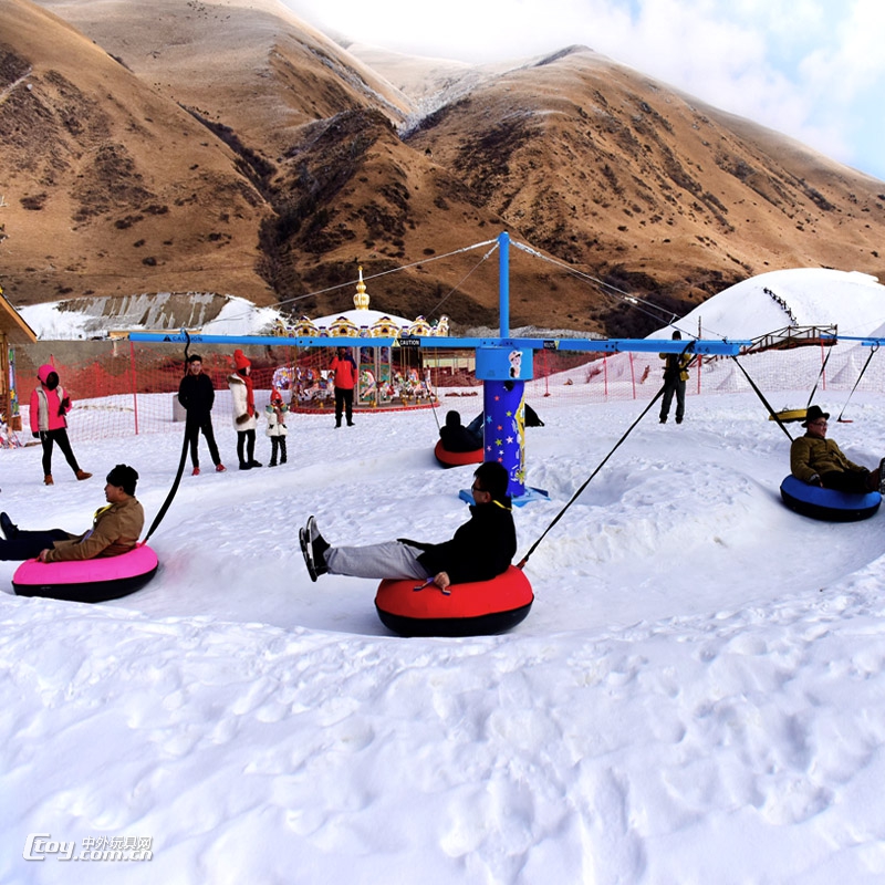 滑雪场游乐设备雪地转转戏雪乐园设计方案雪雪地飞碟雪地旋转厂家