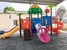 南宁幼儿园滑梯游乐设备 儿童室外组合滑梯