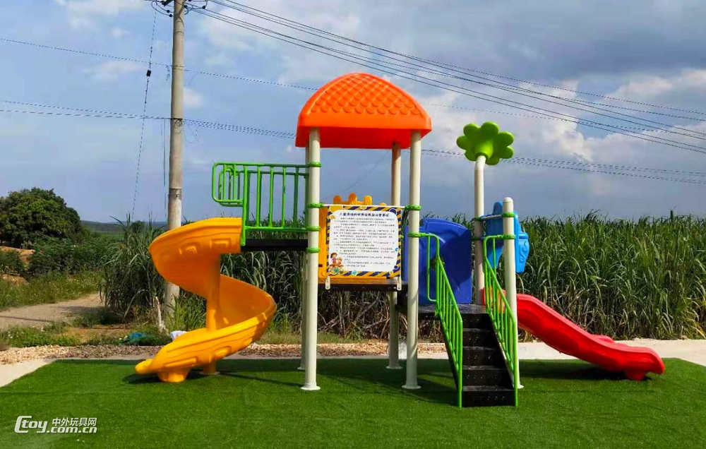 广西幼儿园滑梯游乐设备 南宁儿童室外组合滑梯