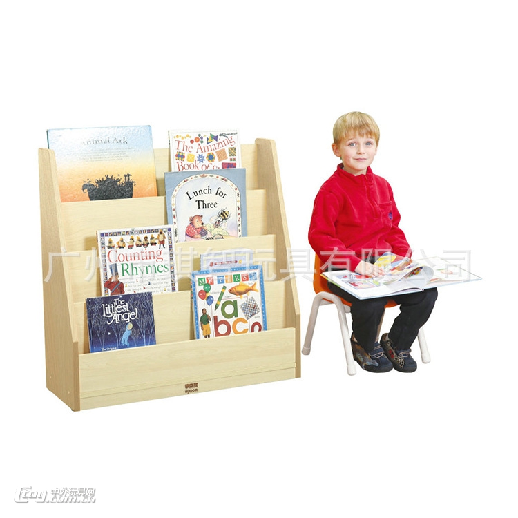 厂家直销儿童书架书柜学生简易储物架幼儿园落地书橱置物架
