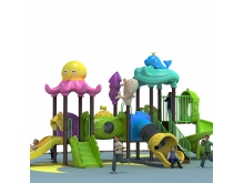 广西定制景区室外大型组合滑梯 户外游乐设备 幼教玩具厂家