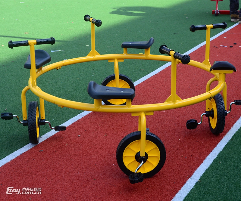 广西厂家定制 儿童户外体能拓展 童车脚踏车幼教设备