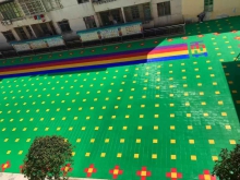 南宁运动悬浮地板 广西南宁生产厂家 广西幼儿园地胶