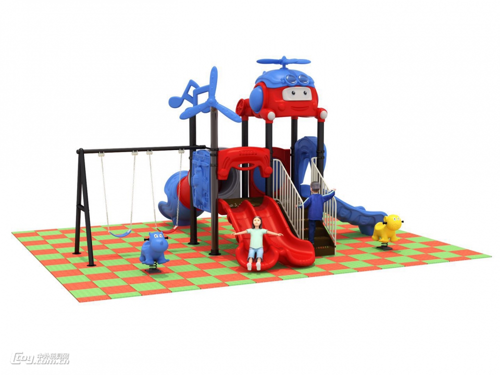 广西幼儿园滑梯游乐设备 南宁儿童室外组合滑梯玩具