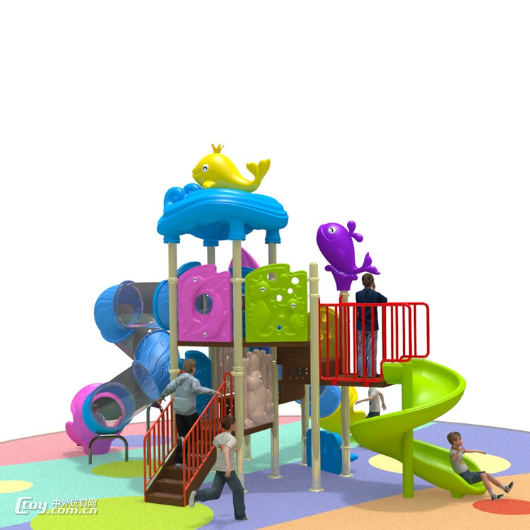 室外组合滑梯 幼儿园户外游乐设备 广西南宁儿童大型玩具厂家