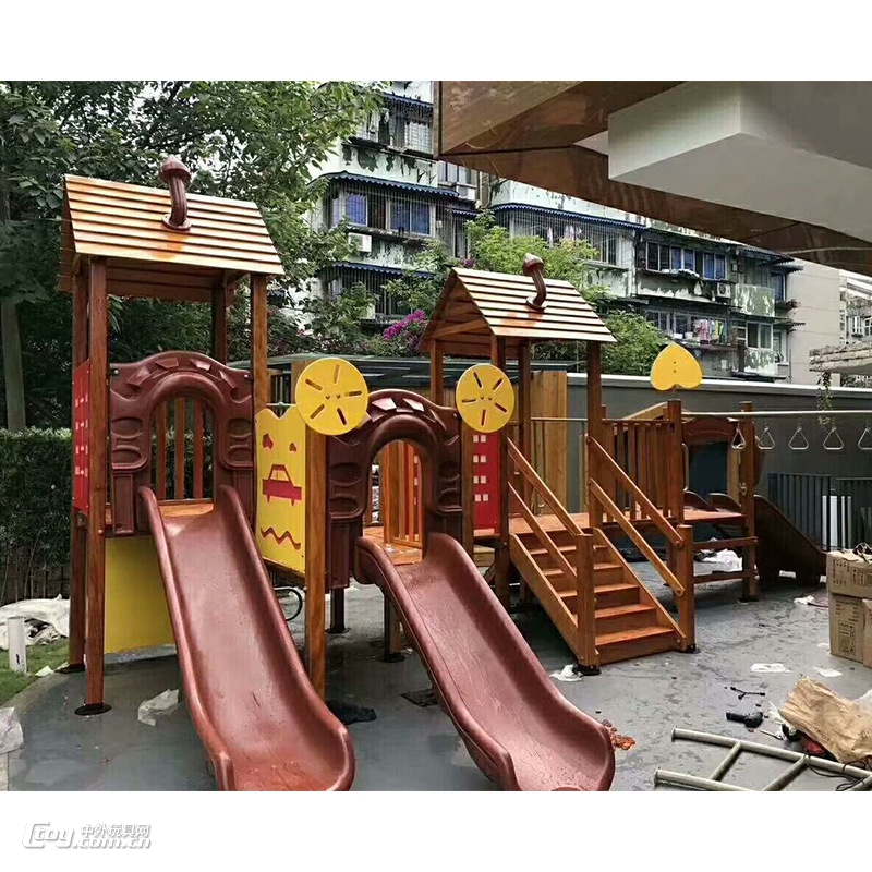 室外大型儿童玩具 室外滑梯户外大型滑梯秋千组合水上乐
