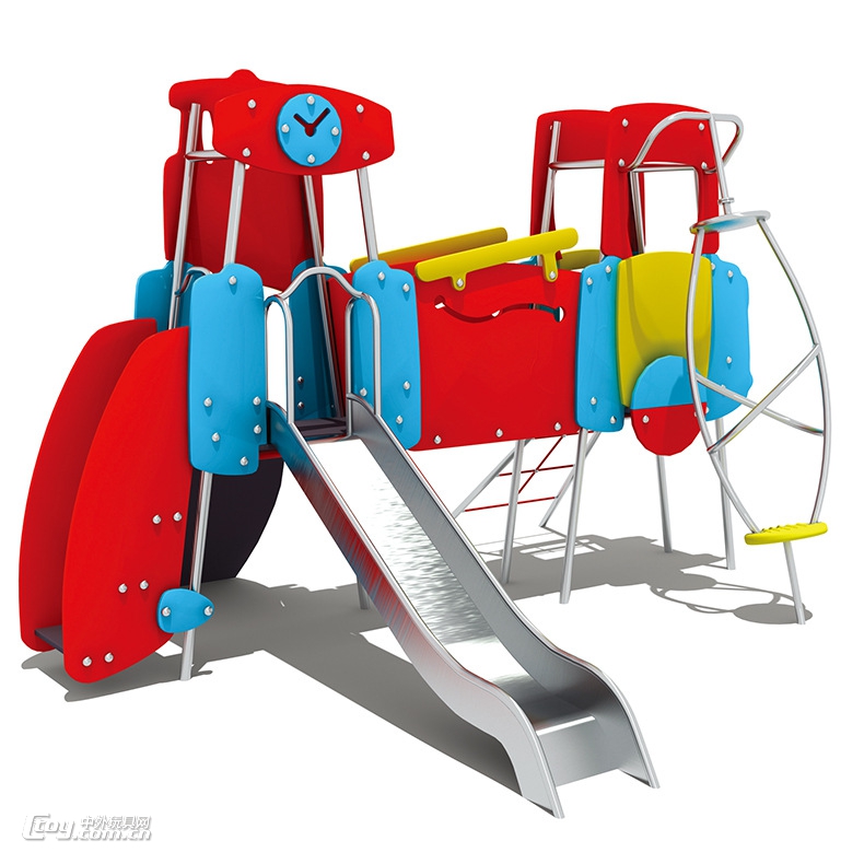 游乐场地室外拓展 组合滑梯玩具厂家 广西儿童游乐设备